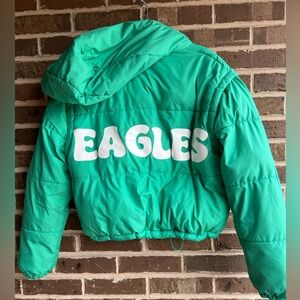 Arizona Jean Company Green Puffer Jacket